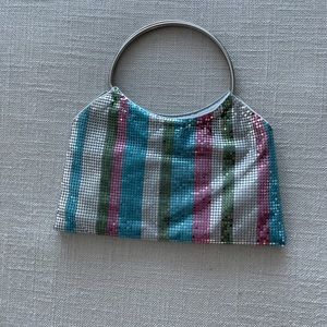 Whiting & Davis evening multicolor bag